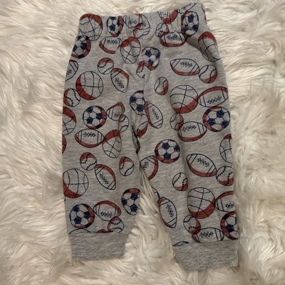 Carter’s Baby Boys 9M 2 Pc Sports Outfit Set